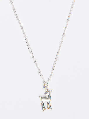 Stunning deer pendant with earrings and a free chain !! Local stock