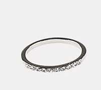 Stunning 925 silver filled diamante rings!!
