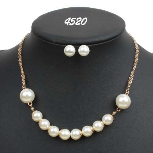 Pearl necklace and earring sets.. Various design choices!