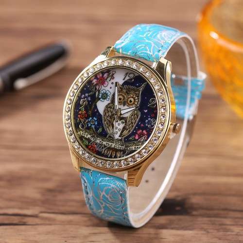 Sloggi brand!!! Whimsical owl watch!! 3 different designs to choose from