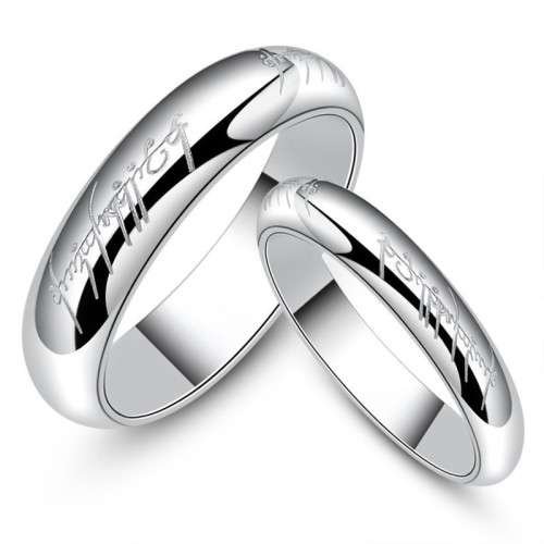 Lord of the rings couples set ..one bid for TWO rings...