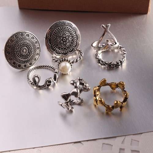 8 Piece ring set.. Buy one get one FREE!!!   **late entry**