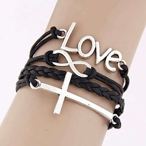 Infinity multi layer bracelet -