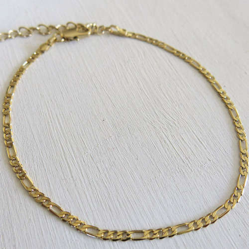 9 CT gold filled ankle bracelet.