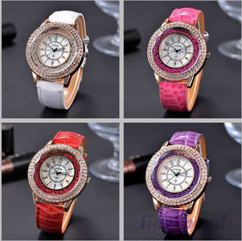 Stunning crystal and CZ watch.. Awesome colors to choose from!!