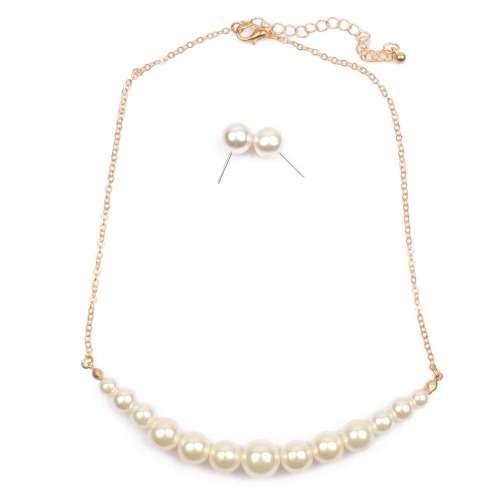 Pearl necklace and earring sets.. lots to choose from. local stock