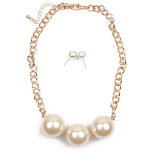 Pearl necklace and earring sets.. lots to choose from. local stock