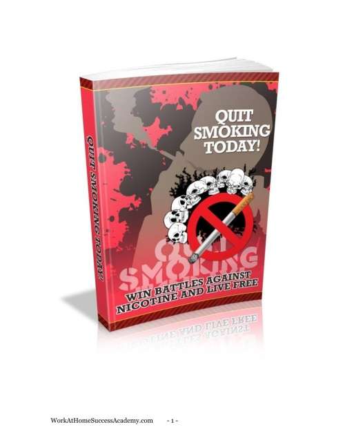 Quit Smoking Today