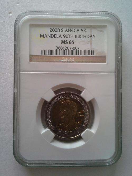2008 NGC graded MS65 coin