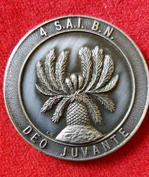 4 SAI BN DEO JUVANTE MEDALLION 50MM HEAVY FULL METAL