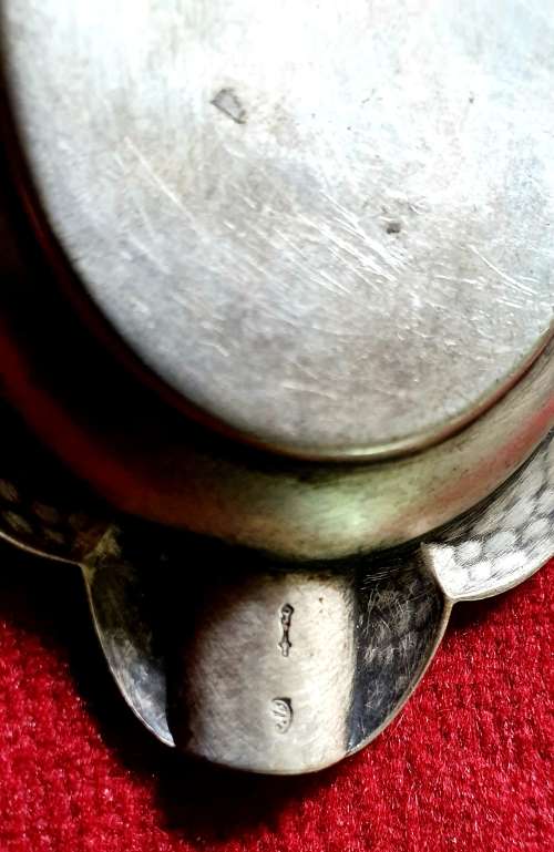 SILVER VAN RIEBEECK FESTIVAL 1652 -1952  ASHTRAYS  2 X.. COLLECTORS DREAM!