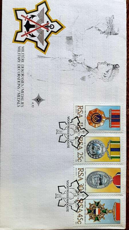 SADF MILITERE DEKORASIES / MEDALJES 1984  RARE COLLECTORS ITEM!