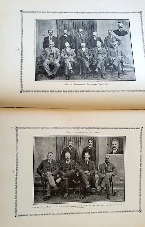 REBELLIE 1914 HELPMEKAAR GEDENKBOEK.  NA AANLEIDING VAN DIE REBELLIE 1914. HULP AAN REBELLE EN VOLK.