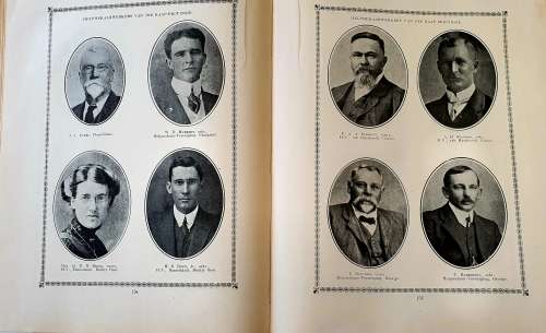 REBELLIE 1914 HELPMEKAAR GEDENKBOEK.  NA AANLEIDING VAN DIE REBELLIE 1914. HULP AAN REBELLE EN VOLK.