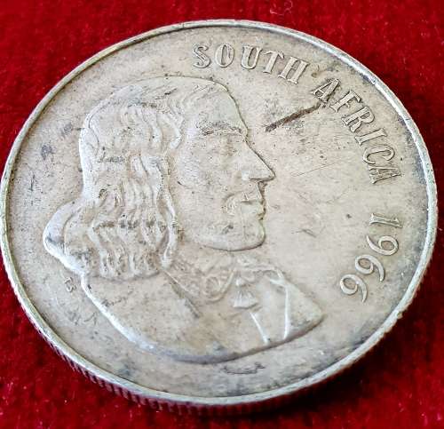 SILVER 1966 ONE RANDS ...... 5 X UP FOR AUCTION.