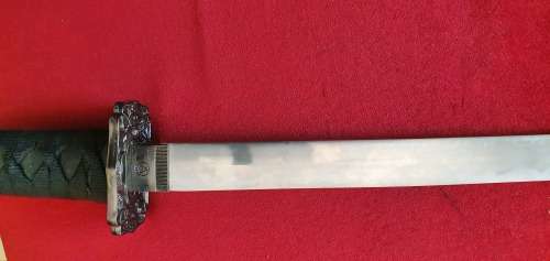 SAMURAI KATANAS BLACK DRAGON. PERFECT BATTLE READY REPLICAS.  2 X SWORDS.