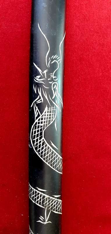 SAMURAI KATANAS BLACK DRAGON. PERFECT BATTLE READY REPLICAS.  2 X SWORDS.