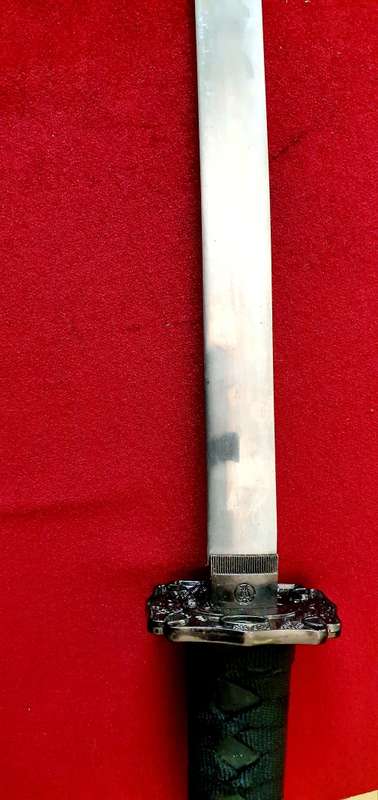 SAMURAI KATANAS BLACK DRAGON. PERFECT BATTLE READY REPLICAS.  2 X SWORDS.