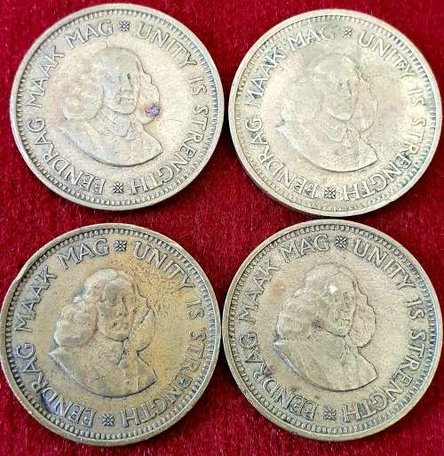 EENDRAG MAAK MAG. 1/2 CENTS. 100 X UP FOR AUCTION. 1961 TO 1964.