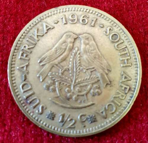 EENDRAG MAAK MAG. 1/2 CENTS. 100 X UP FOR AUCTION. 1961 TO 1964.