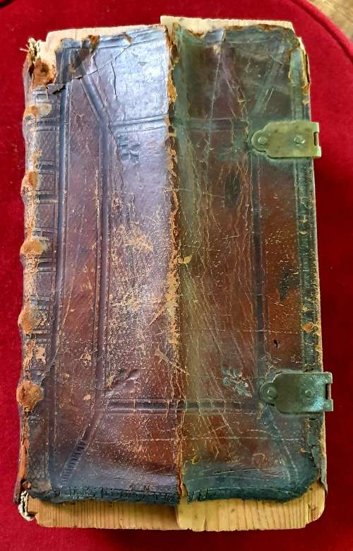 ANGLO BOER WAR. STAATEN GENERAAL BIBLE. 1861 ( USED IN SPRINGFONTEIN CC. 1901)