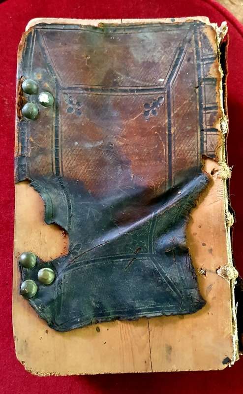ANGLO BOER WAR. STAATEN GENERAAL BIBLE. 1861 ( USED IN SPRINGFONTEIN CC. 1901)