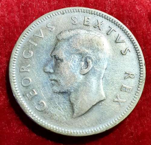 2 SHILLINGS 1952 SOUTH AFRICA . 3 X COINS. SILVER 33 gr
