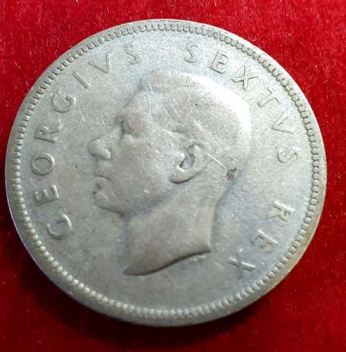 2 SHILLINGS 1952 SOUTH AFRICA . 3 X COINS. SILVER 33 gr