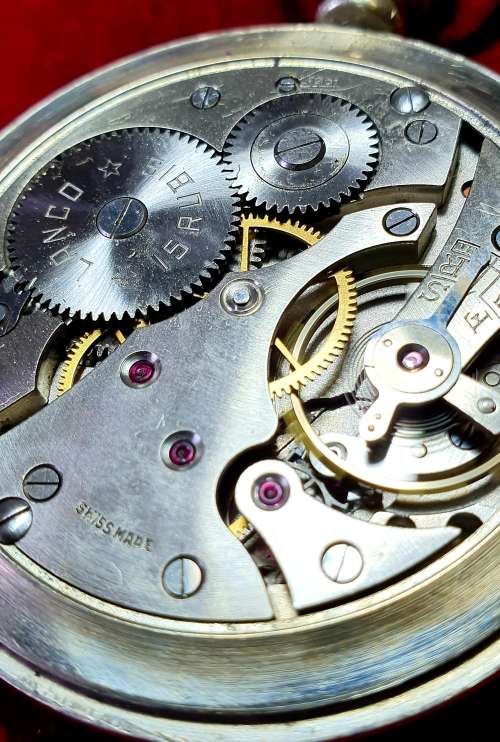 ANTIQUE LANCO. POCKET WATCH. SWISS MADE. 15 RUBIS. Langendorf 1901. 100% WORKING.