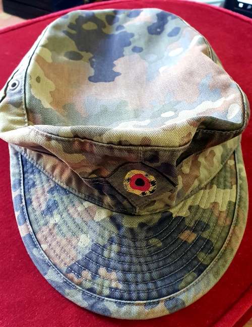 CAMO CAP . GERMAN AIR FORCE . (Luftwaffe)
