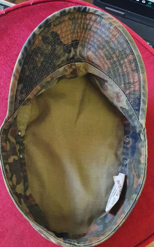 CAMO CAP . GERMAN AIR FORCE . (Luftwaffe)