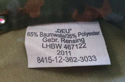 CAMO CAP . GERMAN AIR FORCE . (Luftwaffe)