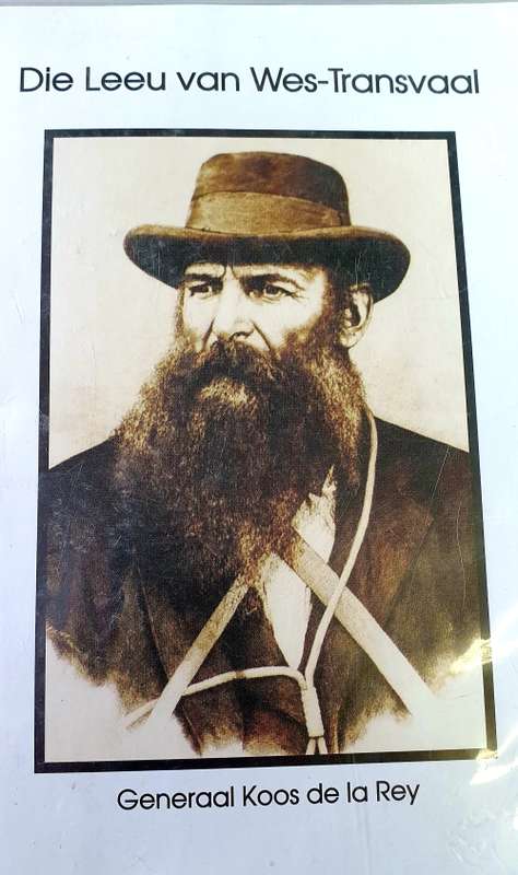 ANGLO BOERE OORLOG .DIE LEEU VAN DIE WES TRANSVAAL. GEN.KOOS DE LA REY. DVD.