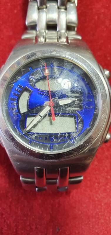 TIME FORCE WATCH. CHRONO HOUR. MENS WATCH.