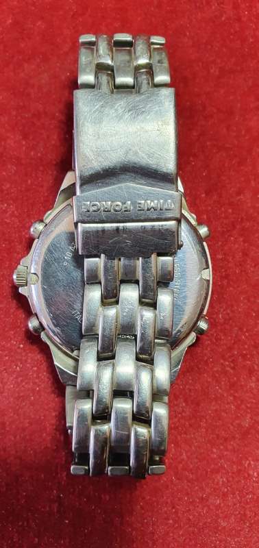 TIME FORCE WATCH. CHRONO HOUR. MENS WATCH.