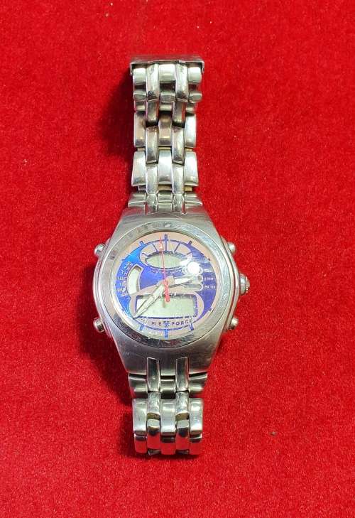TIME FORCE WATCH. CHRONO HOUR. MENS WATCH.