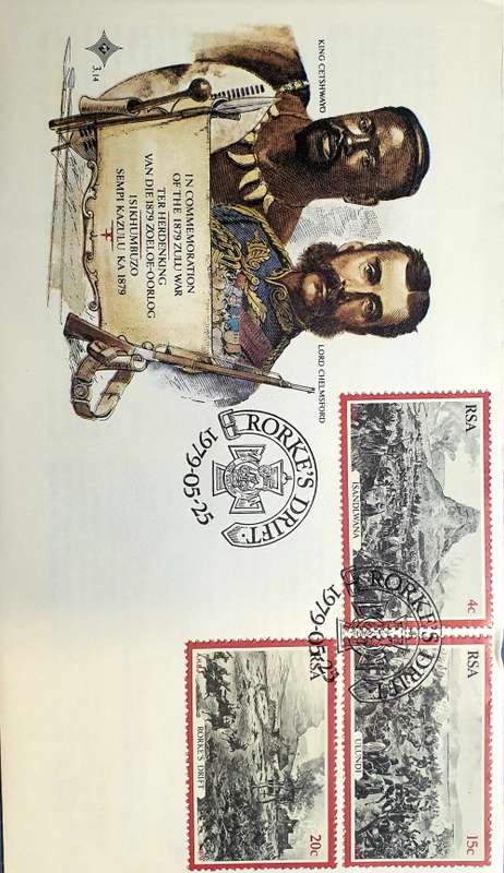 1879 ZOELOE OORLOG 100 JAAR HERDENKING. 1979.