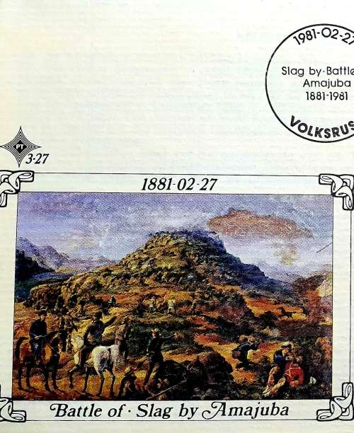 120 MORE ITEMS ON SAME AUCTION!! SLAG VAN AMAJUBA.100 JAAR HERDENKING. 1981.