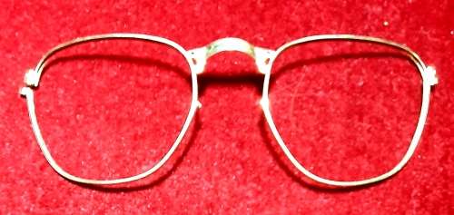 HEAVY GOLD PLATED 1940 BAUSCH & LOMB  RAY - BAN  FRAME. USA.