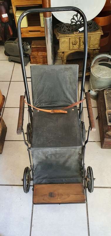 ANTIQUE 1890 BABY PRAM. BEAUTIFUL RARE FIND IN EXCEPTIONAL CONDITION!!