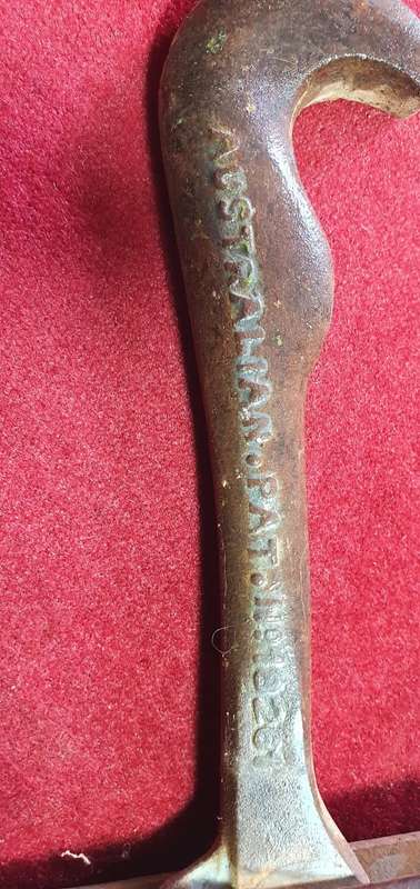 ANTIQUE DRAAD TREKKER. IRONSIDE SON & DYCKERHOFF. AUSTRALIAN PAT.18261 & BRITISH PAT.5513 !!
