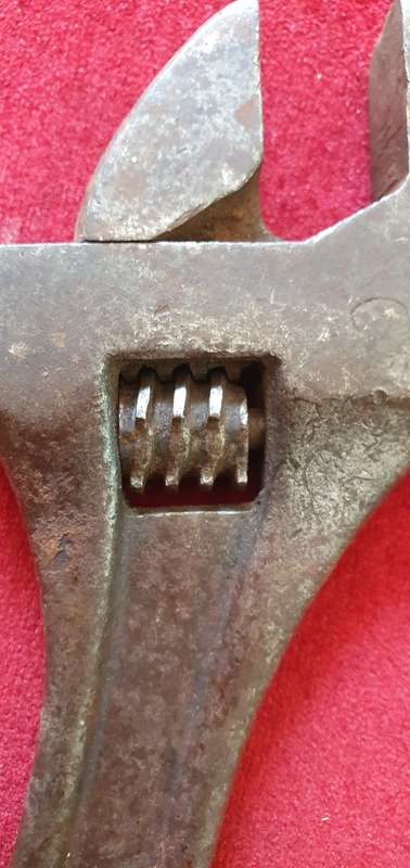 2 X ANTIQUE BAHCO MADE IN SWEDEN SHIFTING SPANNERS. 18" & 15"