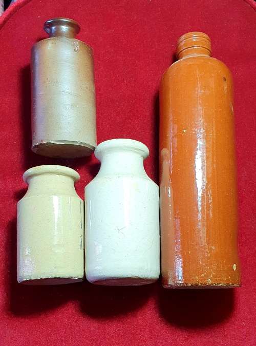 BOTTLE COLLECTION. ALL FROM DEELFONTEIN ANGLO BOER WAR ERA. 1897 - 1902