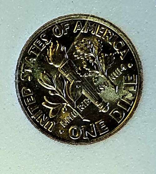 BRILLIANT UNCIRCULATED .2004 ROOSEVELT 10 CENT