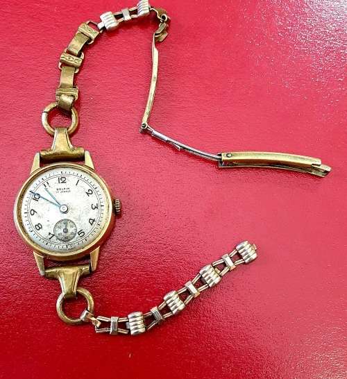 VINTAGE DELFIN 17 JEWELS WATCH