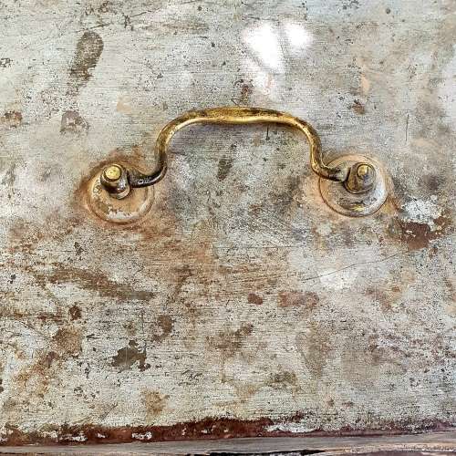 ANGLO BOER WAR ERA MEDICAL STEEL TROMMEL. 1900