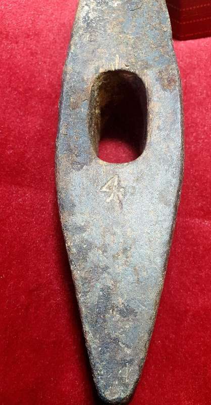 2 X HUGE ANTIQUE BLACKSMITH FORGING HAMMERS