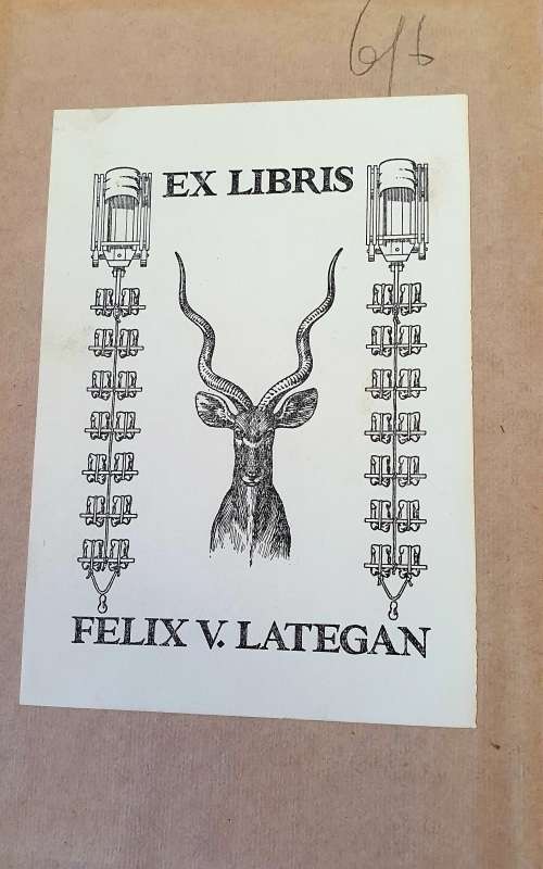 1936. BART NEL. DE OPSTANDELING. JUAN MELLE. EX LIBRIS FELIX V.LATEGAN