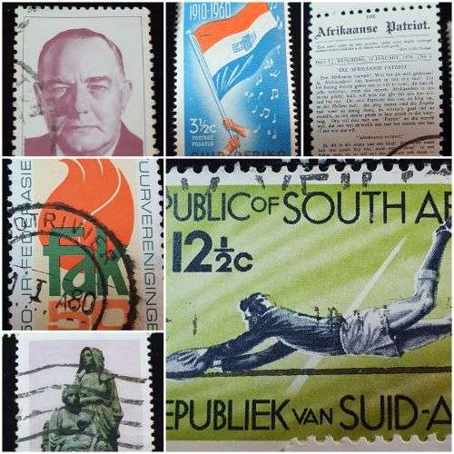 AFRICANA STAMPS 21 X  !! BEWAAR VIR DIE NAGESLAG !!