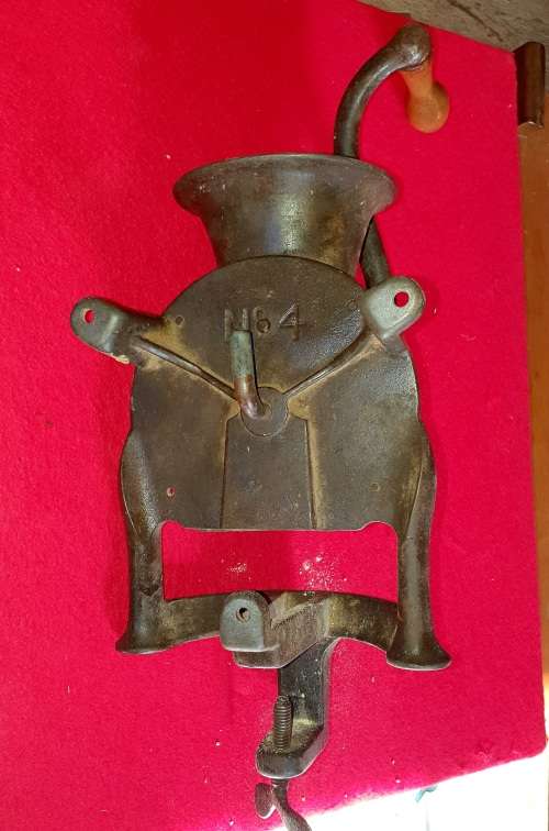 HUGE ANTIQUE LOVELOCK LONDON COFFEE GRINDER. NO 4 .